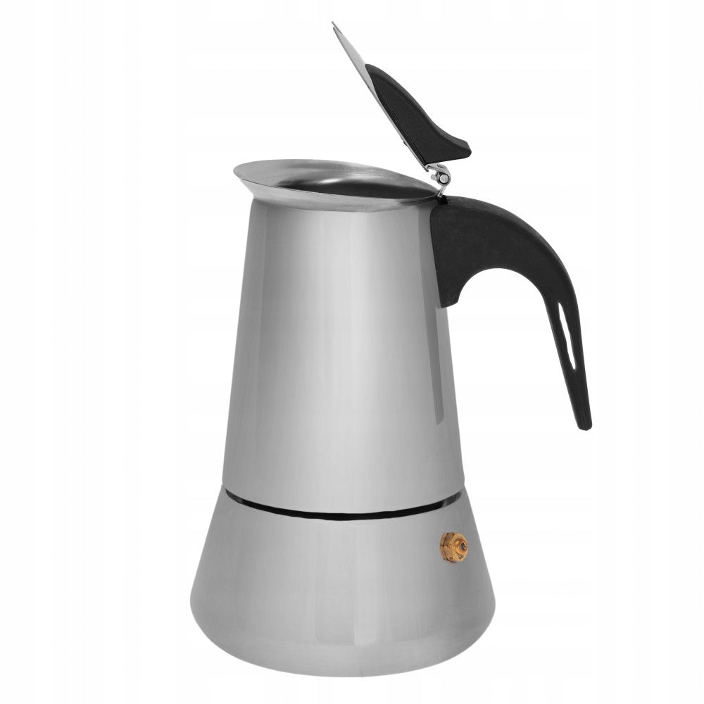 Espresso maker, stainless steel, 4 cups (approx. 200ml) KH-1044 KINGHoff Brand Kinghoff