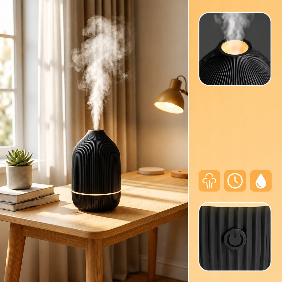 Essential Oil Diffuser - Aromatizer | Air Humidifier 100ml Brand no brand