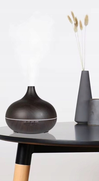 Essential Oil Diffuser FRAGRANCE DIFFUSER Dark Brown LED Lighting Manufacturer code DYFUZOR