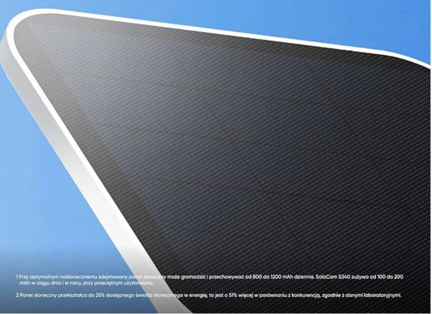 Eufy SoloCam S340 Rotating Outdoor Camera Solar Wi-Fi Motion Sensor Kind external