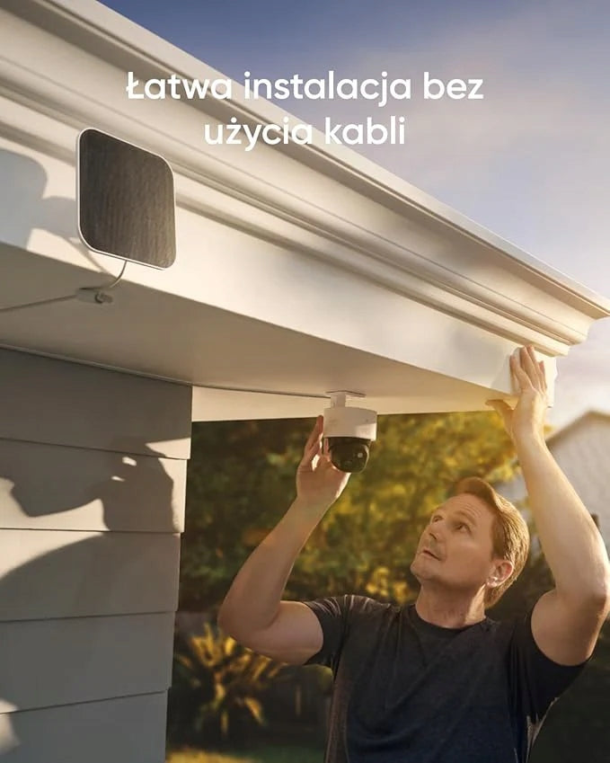 Eufy SoloCam S340 Rotating Outdoor Camera Solar Wi-Fi Motion Sensor Model Solocam S340