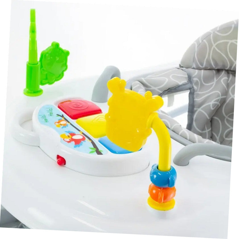 Eurobaby Interactive baby walker Eurobaby folded from 7 Color gray