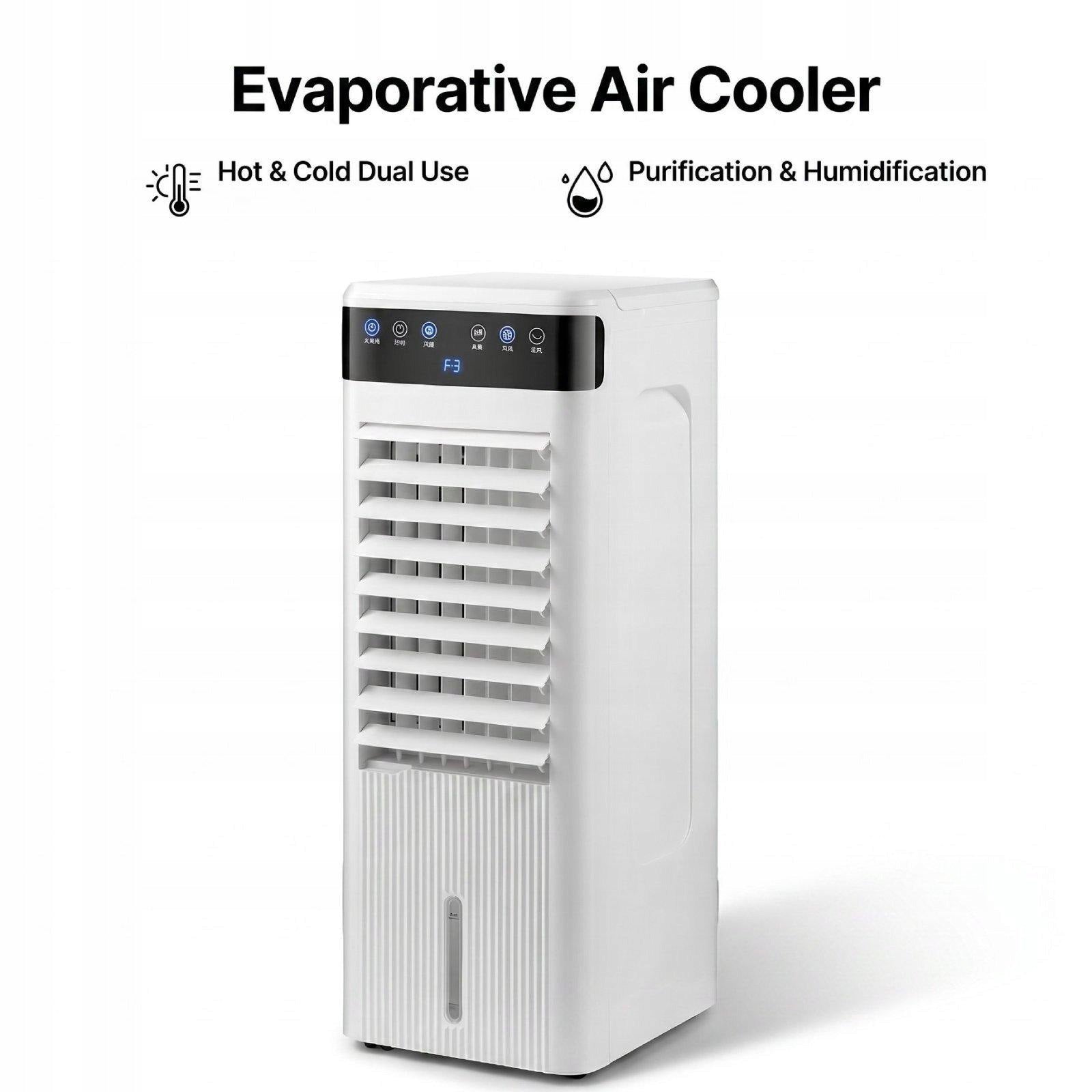 Evaporative Air Cooler Compact Portable 46dB Easy Clean Quiet Fan Cooling 3 Medical device type accessories for a medical device or a product without an intended medical purpose