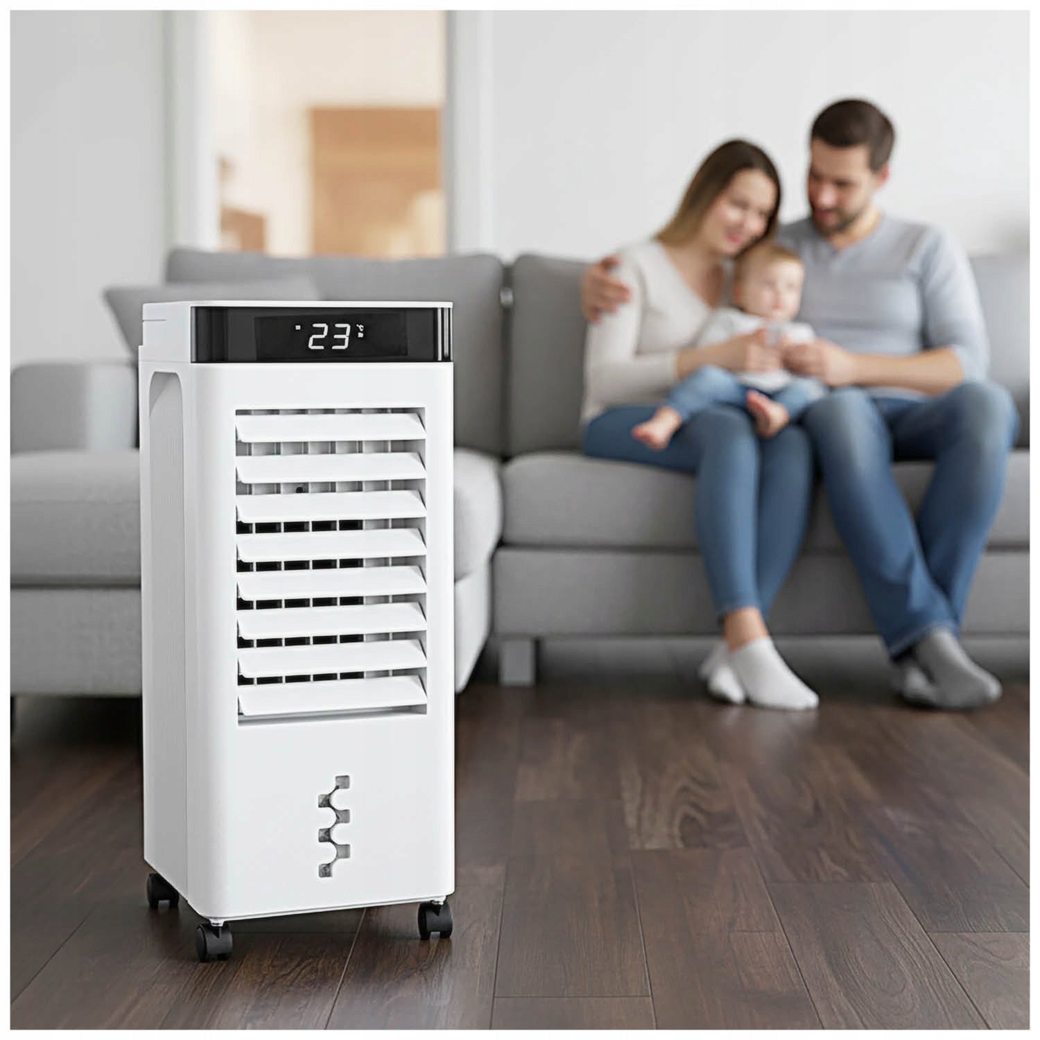 Evaporative air conditioner VIENTO COOL 65W white Packaging status original