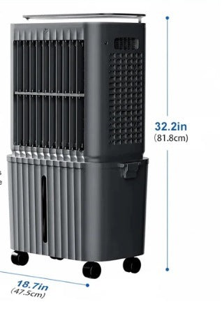 Evaporative air conditioner combines the functions of fan, humidifier Packaging status original