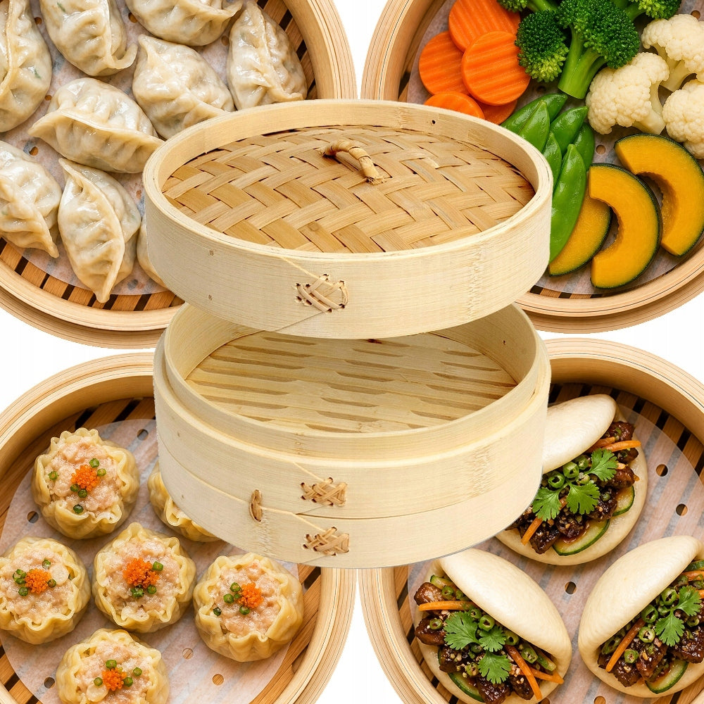 Evaporator Bamboo Basket Round Basket Diameter 15cm EMRO AZIATICA