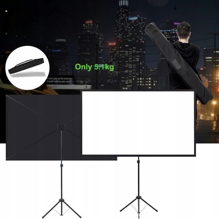 Excelimage Projection Screen 100" Tripod 4K Portable Outdoor Bag Manufacturer code Excel-XW100E