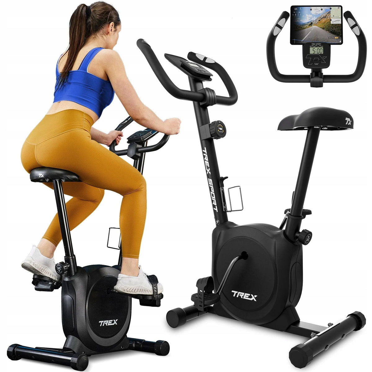 Exercise Bike Magnetic Fitness Bike 120kg Trex Sport