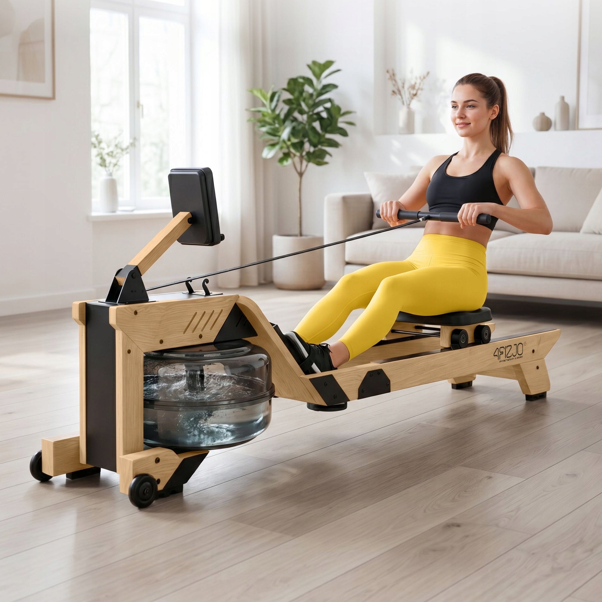 Exercise Rowing Machine Water Training Folding Rowing Machine Home Packaging status original