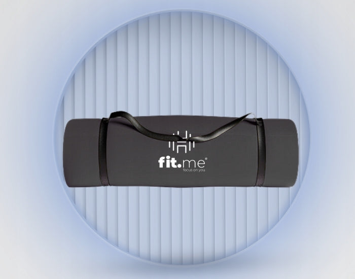 Exercise mat Fit.Me 182 cm x 60 cm black Manufacturer code FM312