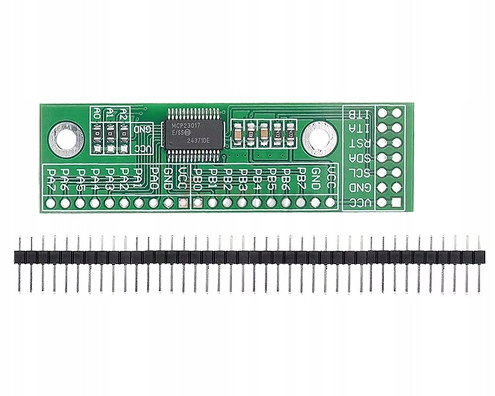 Expander GPIO MCP23017 16bit to i2c compatible with Arduino ESP STM32 RaspberryPi
