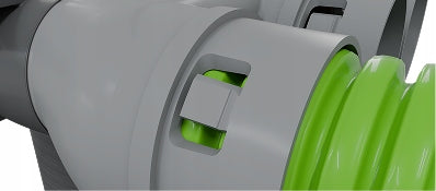 Expansion box PEFLEX PP 2x75 muff with extension for floor Brand Pe-Flex