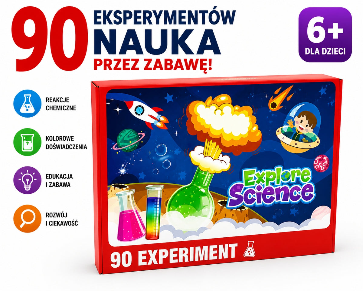 Experiment Set for Children 90 Experiences Science 6+