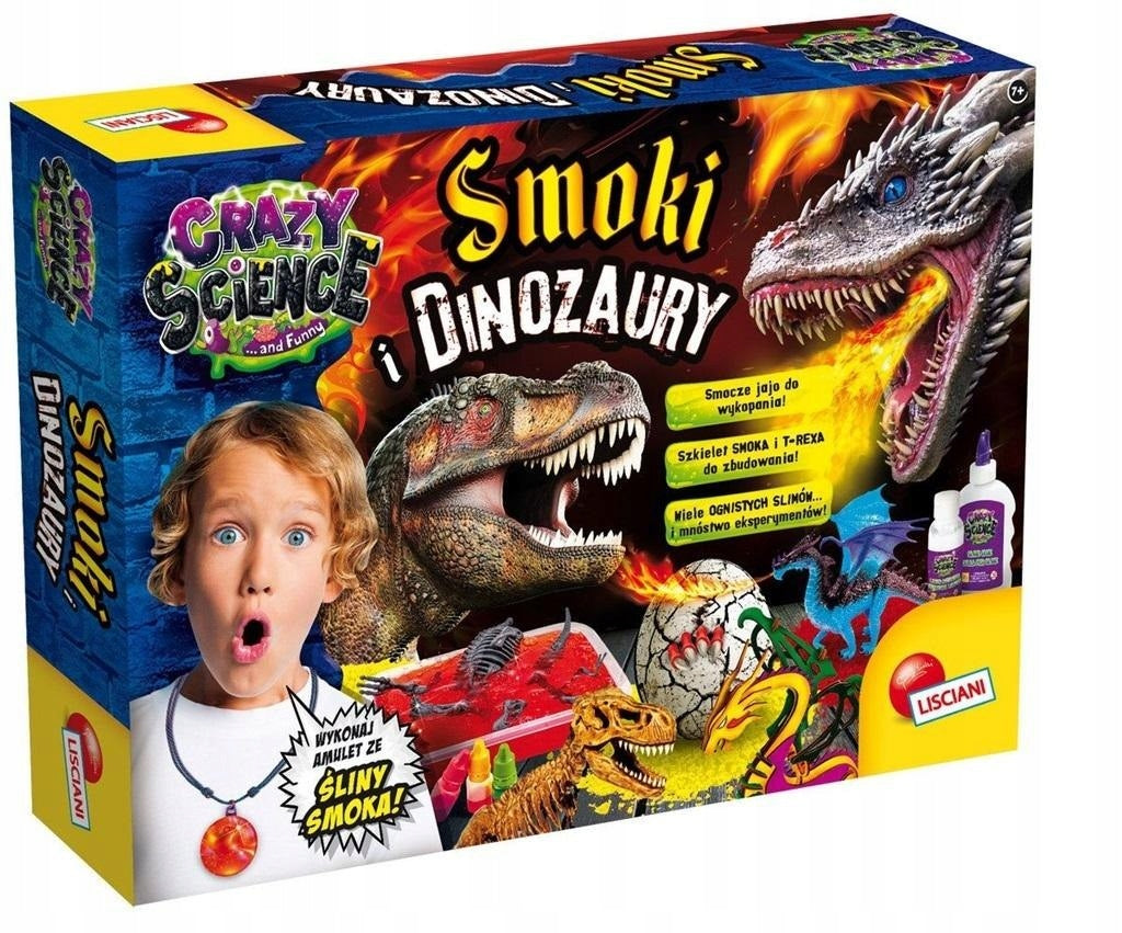 Experimental set Lisciani Small Archaeologist Dragons and Dinosaurs 7+