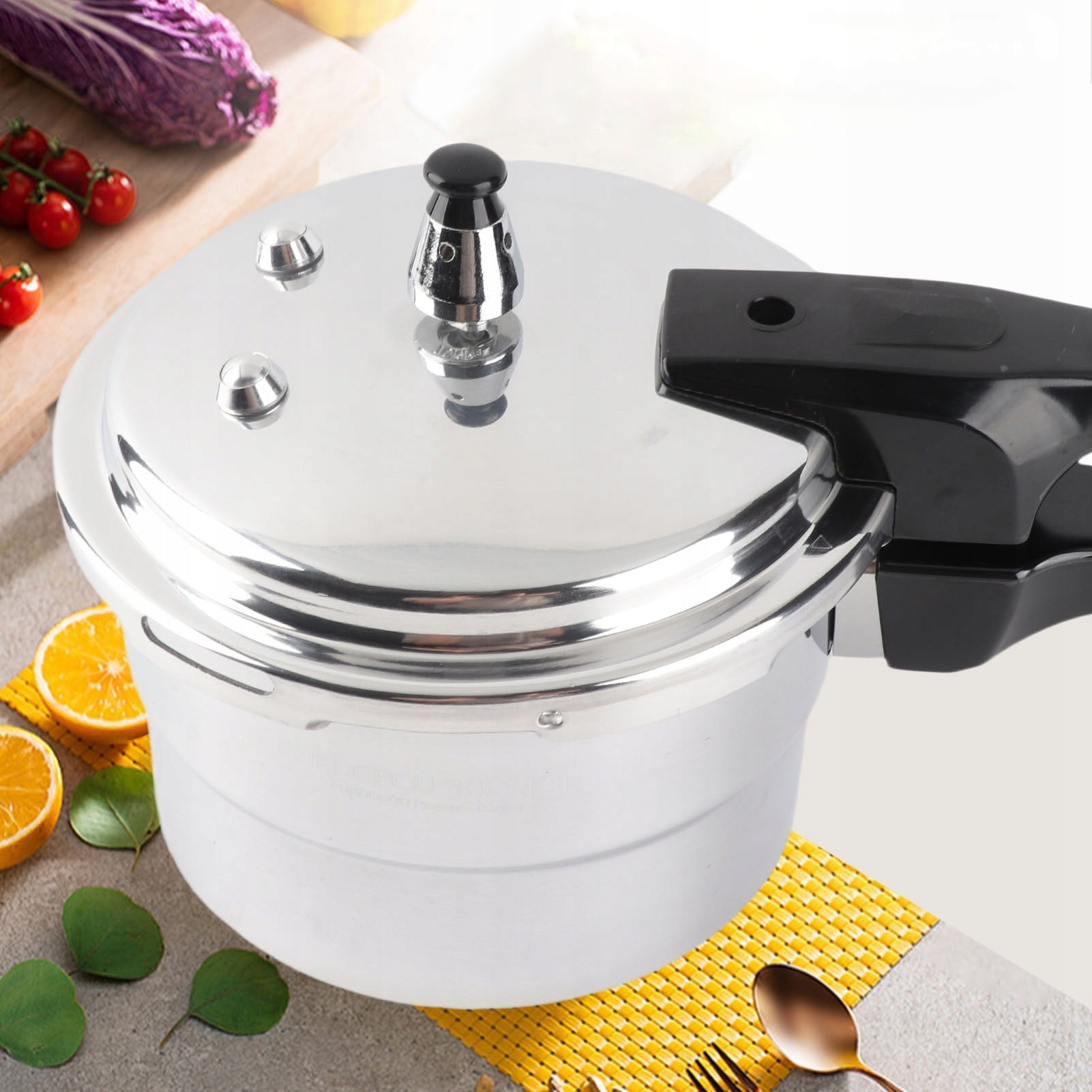 Explosion-proof aluminium pressure cooker with a capacity of 3 l, pressure cooker Brand no brand