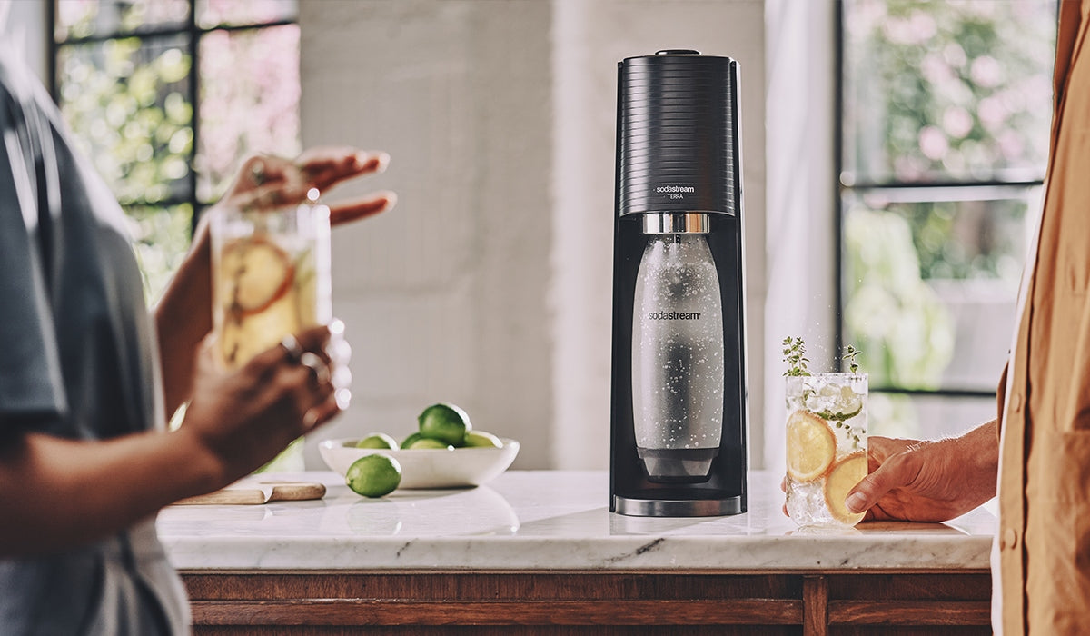 Express SodaStream Terra Black 3 bottles 1x 1L + 2x 0,5L EAN (GTIN) 7290116741611