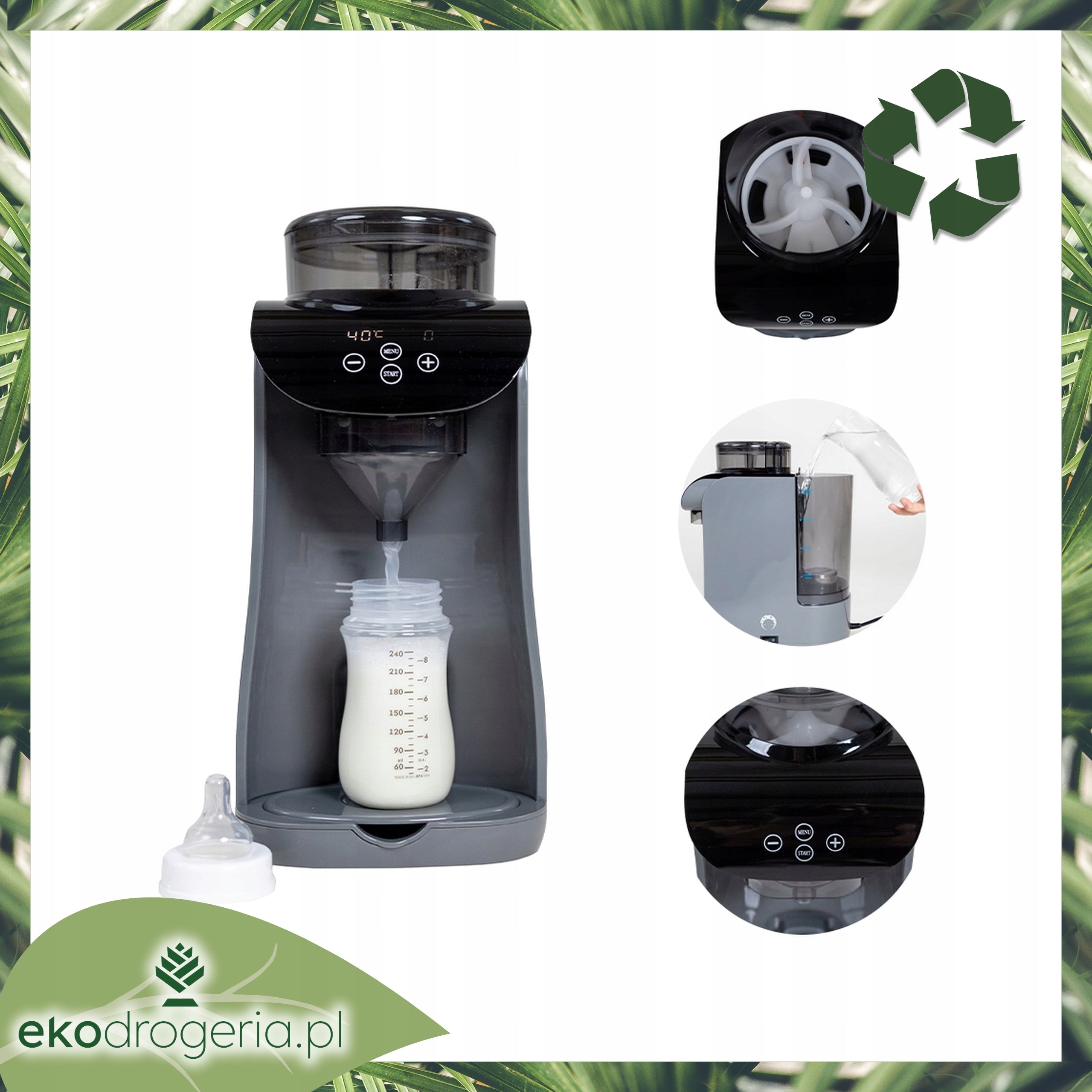 Express for preparing modified milk in 8 seconds with mobile application Medical device no