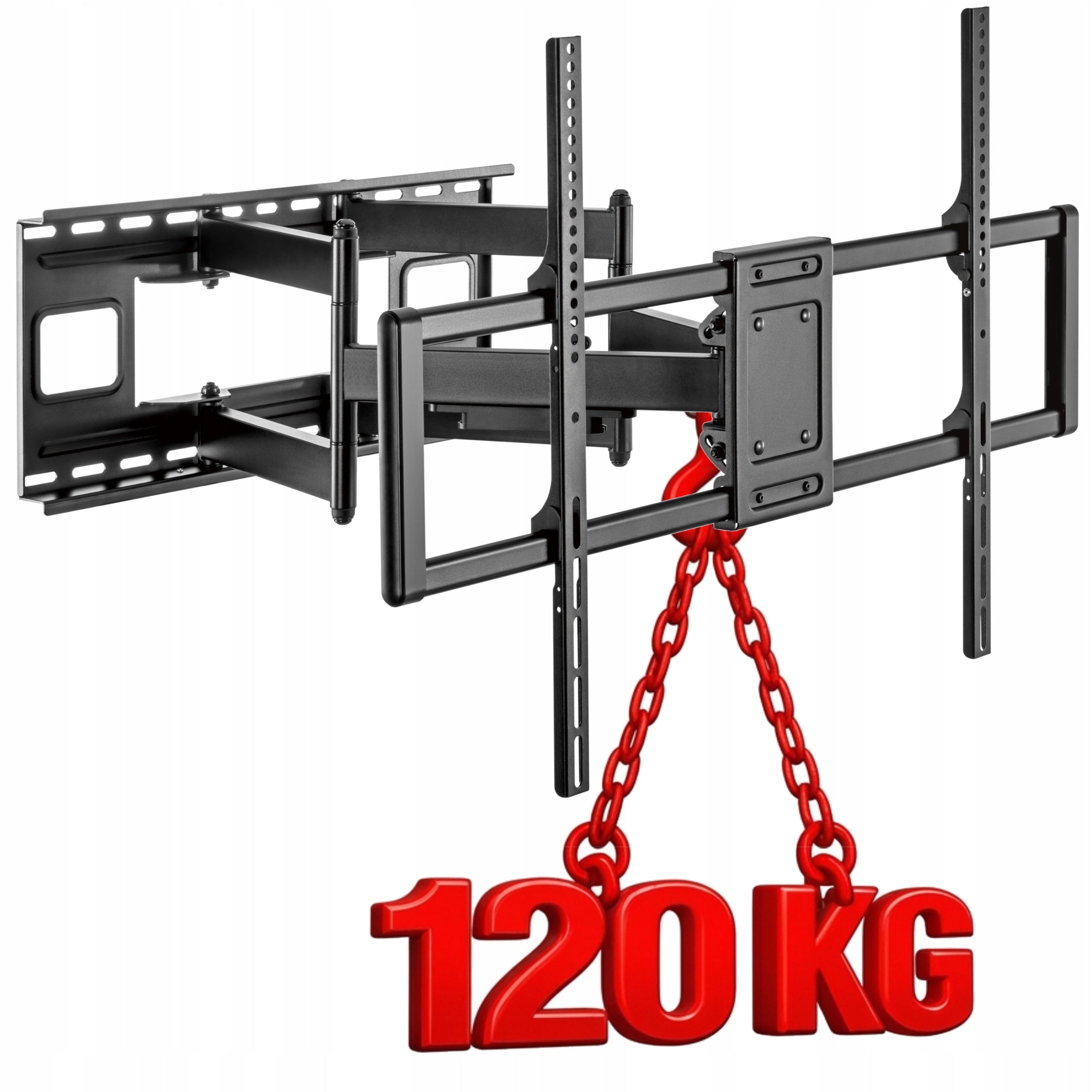 Extra Strong TV Holder 52-120 inches TV Hanger 120kg long 70cm Packaging status original