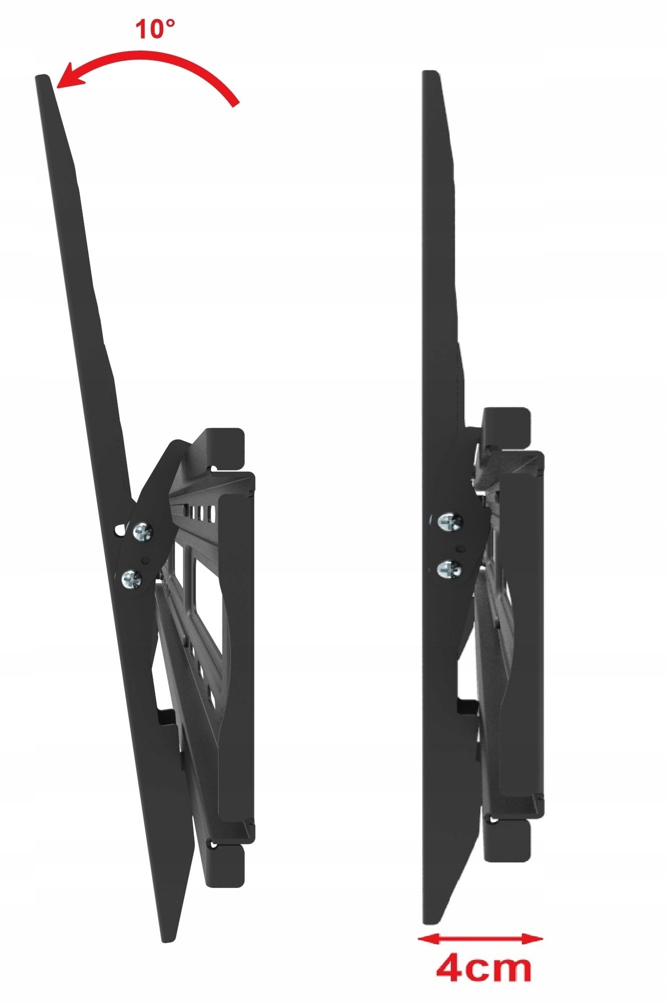 Extra Strong TV Mount 50 55 65 75 85 Inches TV Hanger TEST 60kg Manufacturer code VX-424B