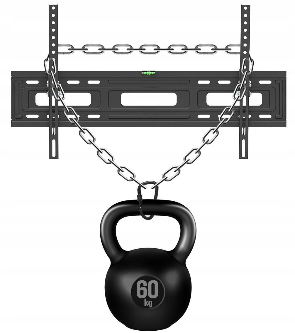 Extra Strong TV Mount 50 55 65 75 85 Inches TV Hanger TEST 60kg Packaging status original