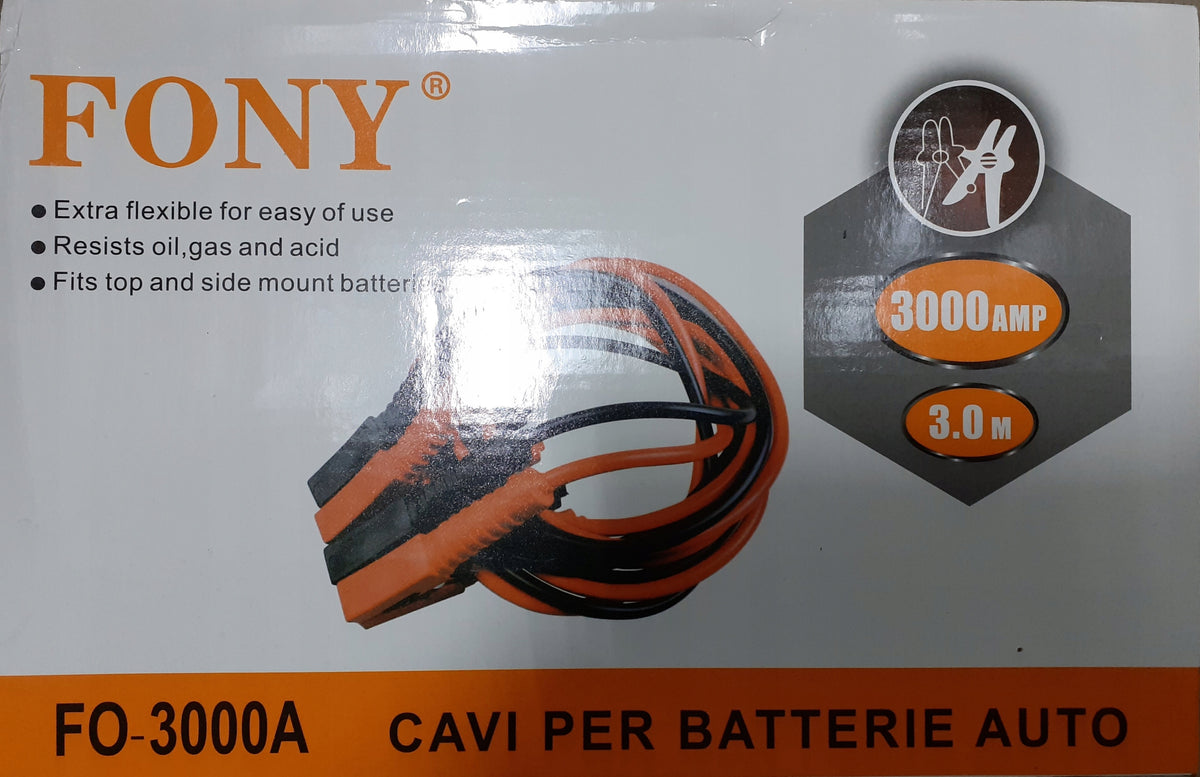 Extra Thick Starting Cables 3000 amp MAXX POWERFUL EAN (GTIN) 6900373616201
