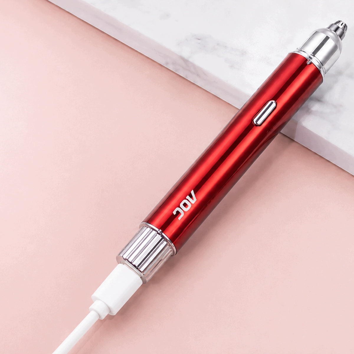 Eyebrow Epilator Electric Face Trimmer for Women AOC FC-033 RD Medical device no
