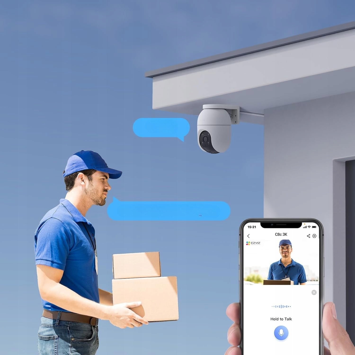 Ezviz C8c 2MP 1080p Rotating Outdoor AI Detection Night Mode EAN (GTIN) 651822764269