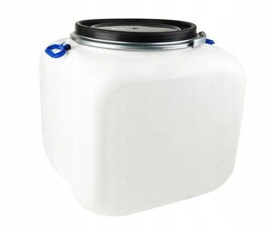 F&R BARREL 100L SQUARE FOR CABBAGE PICKLING WATER WITH WHITE COVER Brand no brand