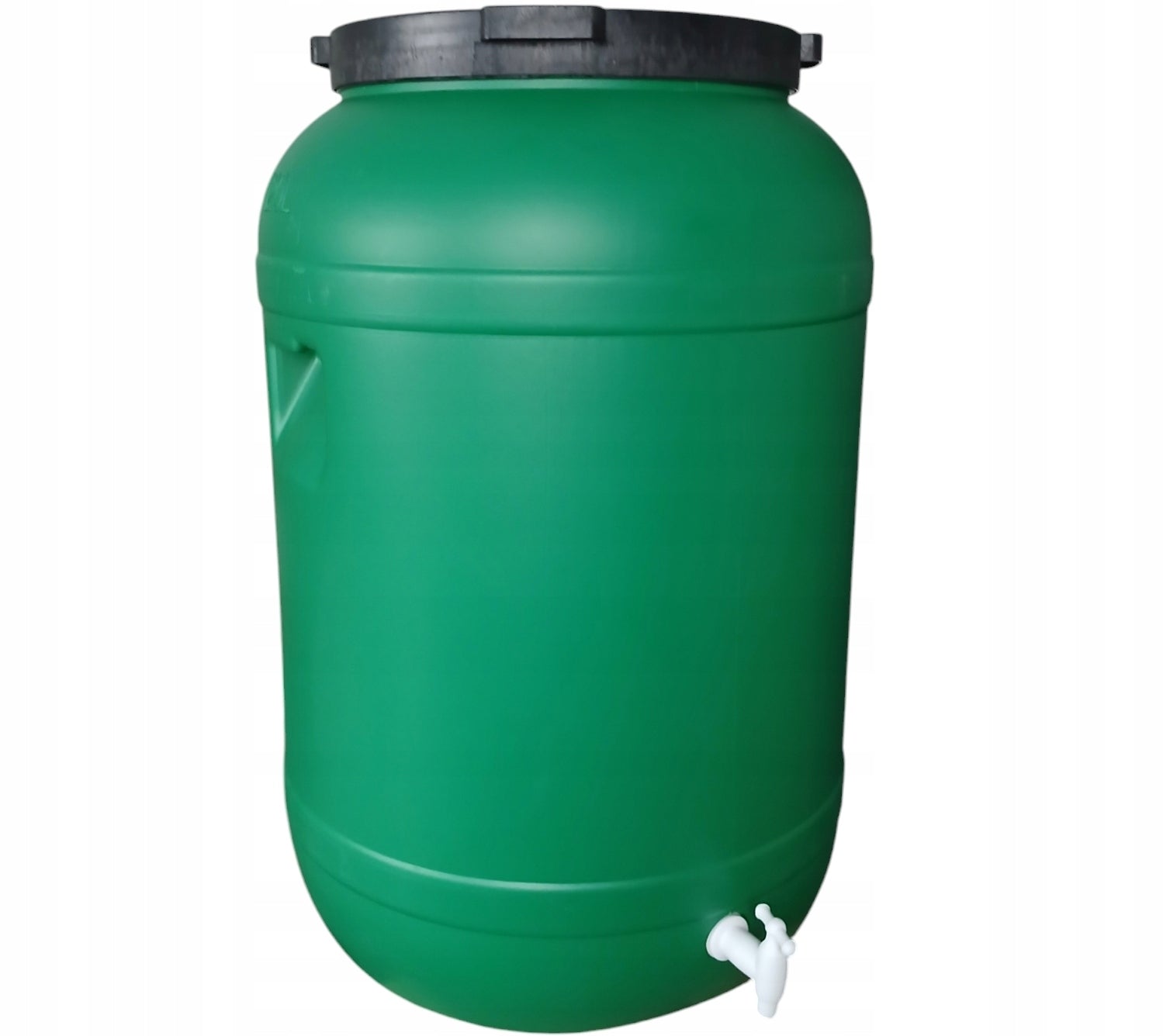 F&R PLASTIC BARREL 120L WITH TAP FOR RAINWATER AND STORAGE