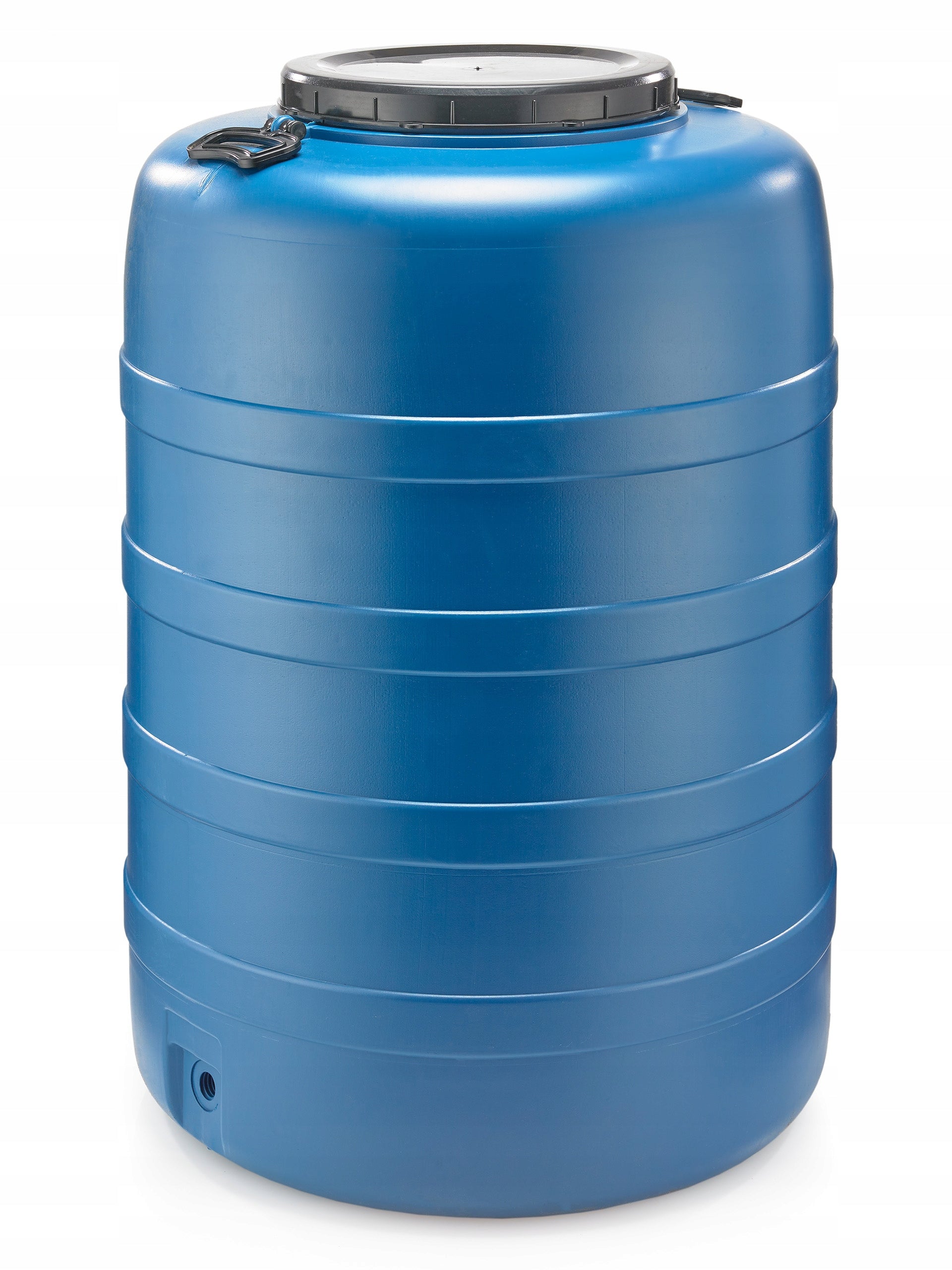 F&R PLASTIC BARREL 200L FOR WATER WITH HANDLES AND TAP BLUE Capacity 200 l