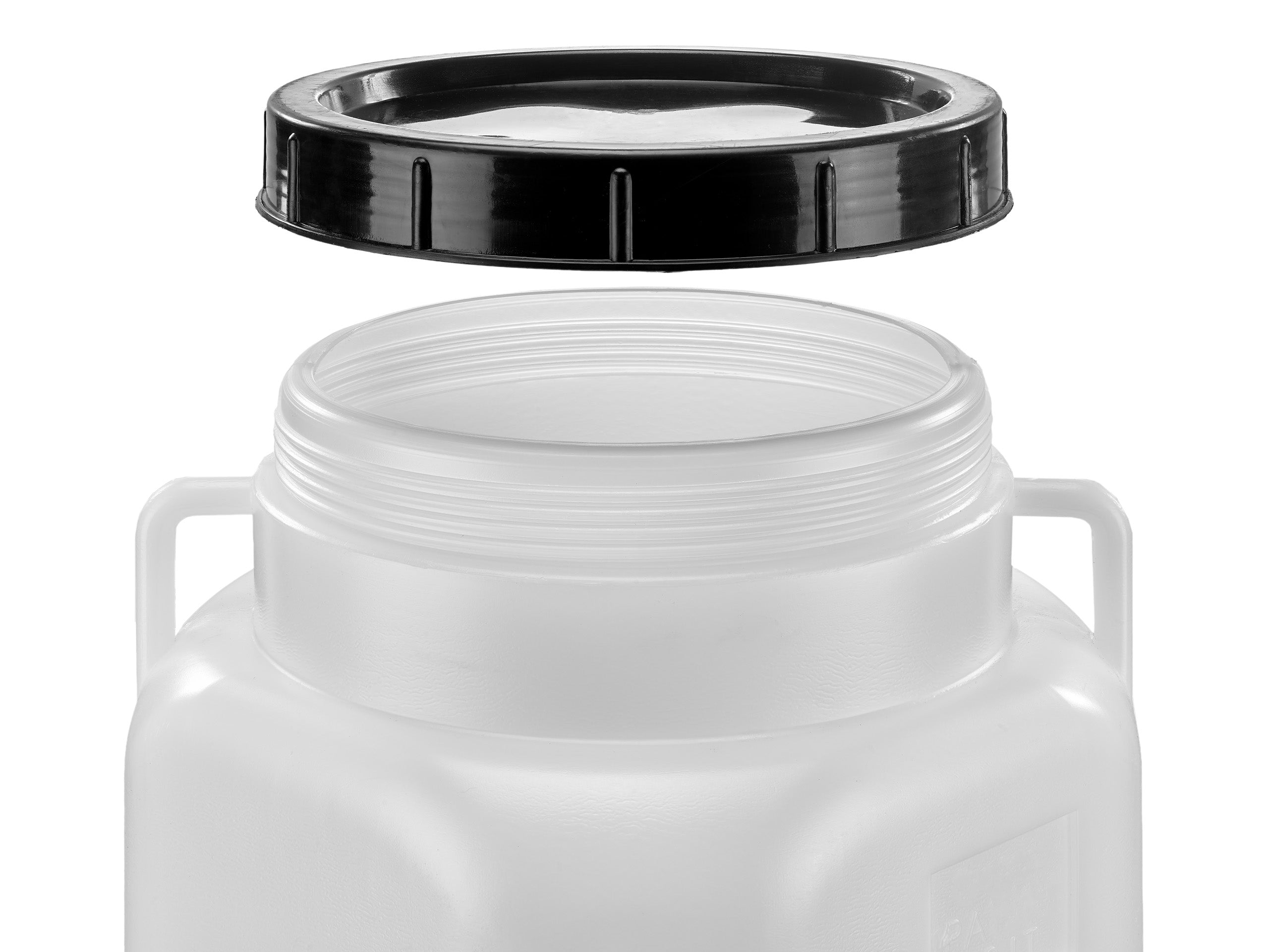 F&R SQUARE BARREL, SCREW-ON WITH HANDLES 30l - WHITE Brand no brand