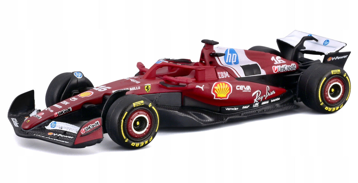 F1 Ferrari SF-25 2025 Charles Leclerc 1:64 BBURAGO 18-56801 Packaging status original