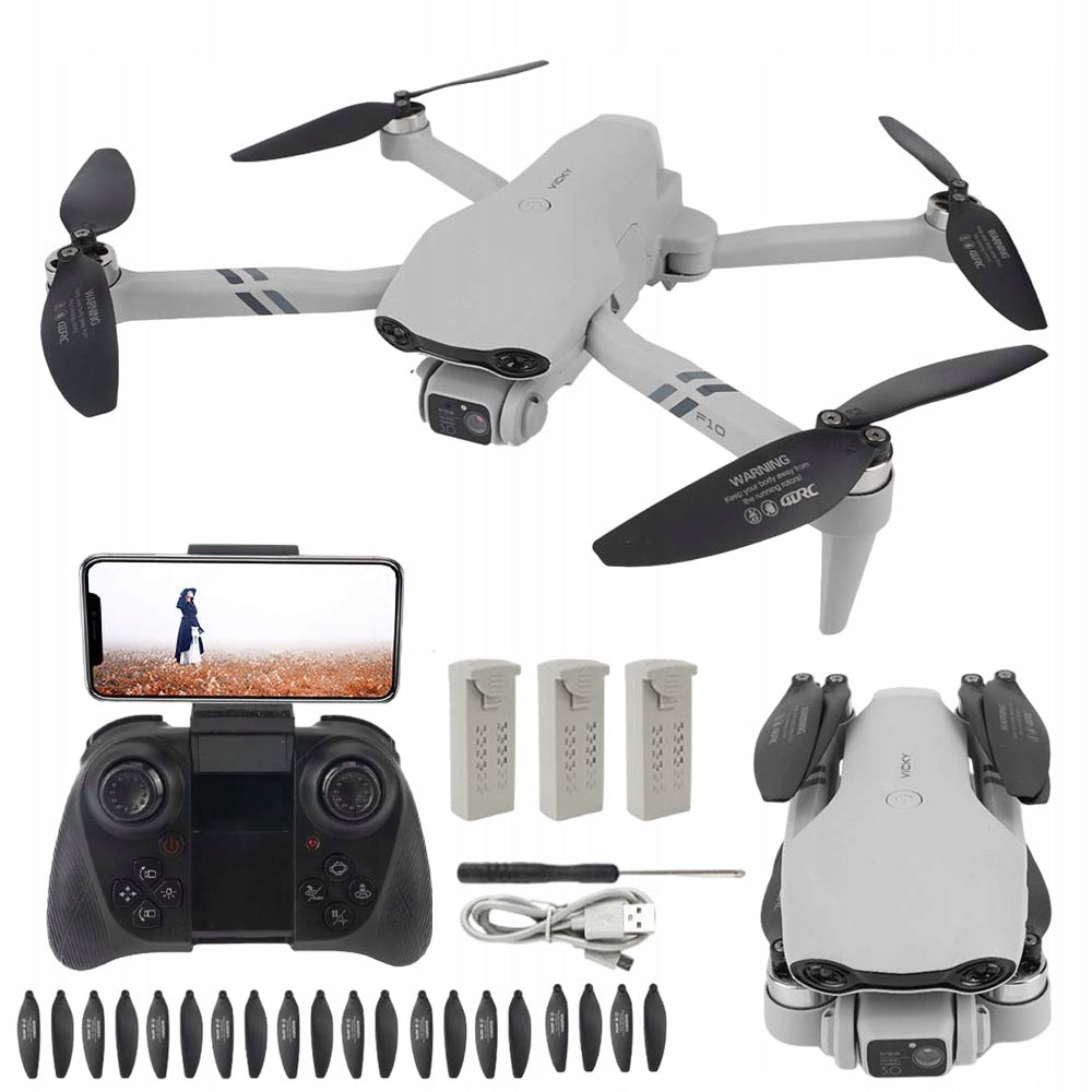 F10 WIFI HD DRONE WITH TWO CAMERAS INTUITIVE GAMEPAD-LIKE REMOTE CONTROL
