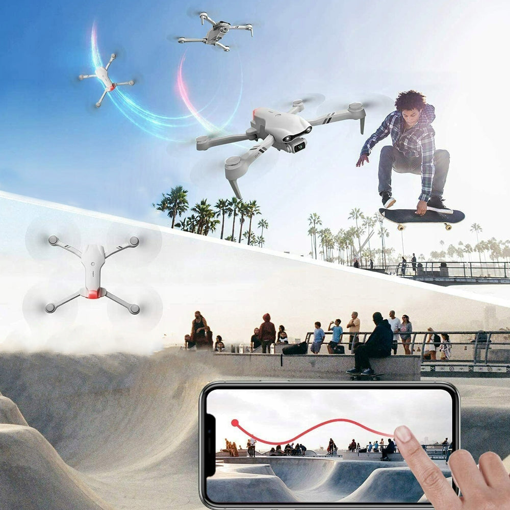 F10 WIFI HD DRONE WITH TWO CAMERAS THE ABILITY TO CHANGE THE TILT OF THE CAMERA Packaging status original