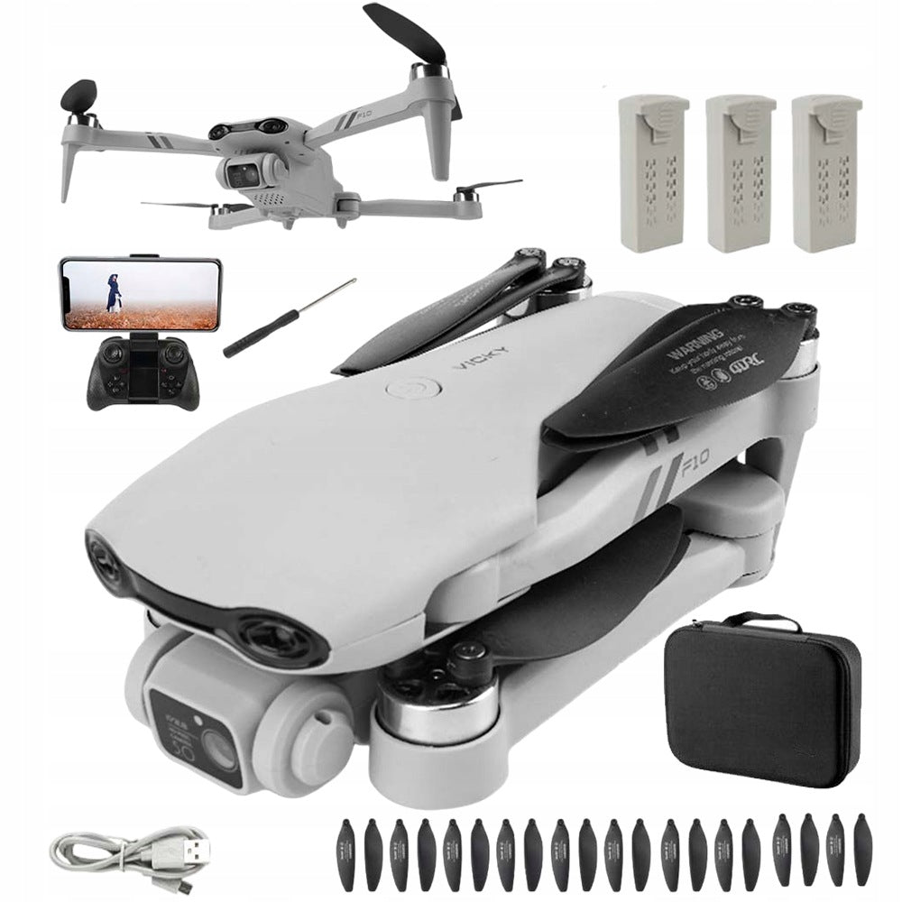 F10 WIFI HD DRONE WITH TWO CAMERAS THE ABILITY TO CHANGE THE TILT OF THE CAMERA