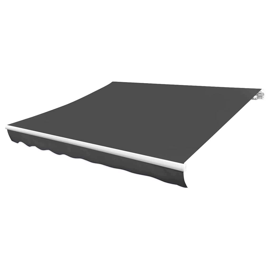 FABRIC FOR AWNING MATERIAL REPLACEMENT PLATING UV RESISTANT ANTHRACITE 300x250cm