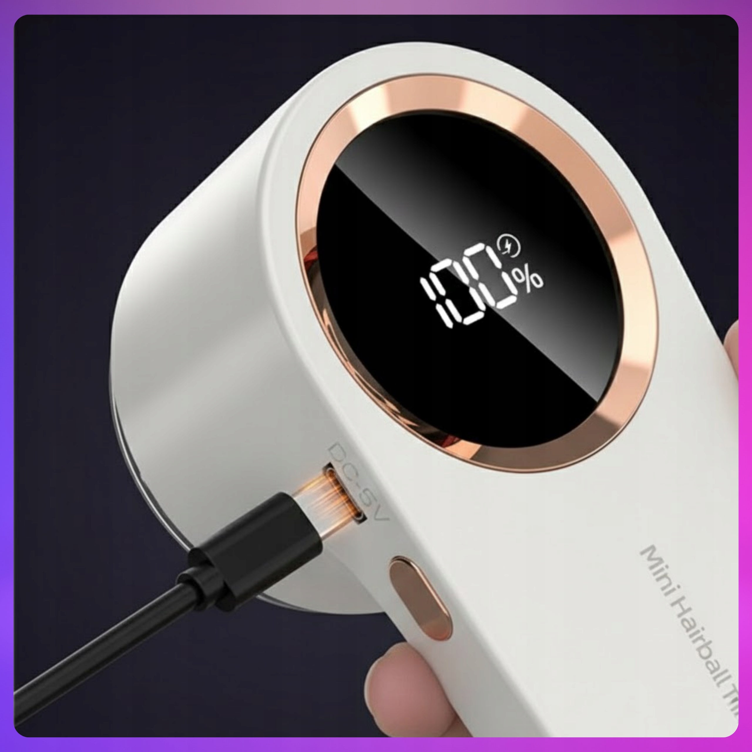 FABRIC SWEATER CLOTHES SHAVER MODERN CORDLESS BATTERY INDICATOR Manufacturer code DO TAPICERKI KANAPY ZMECHACEŃ KABEL USB