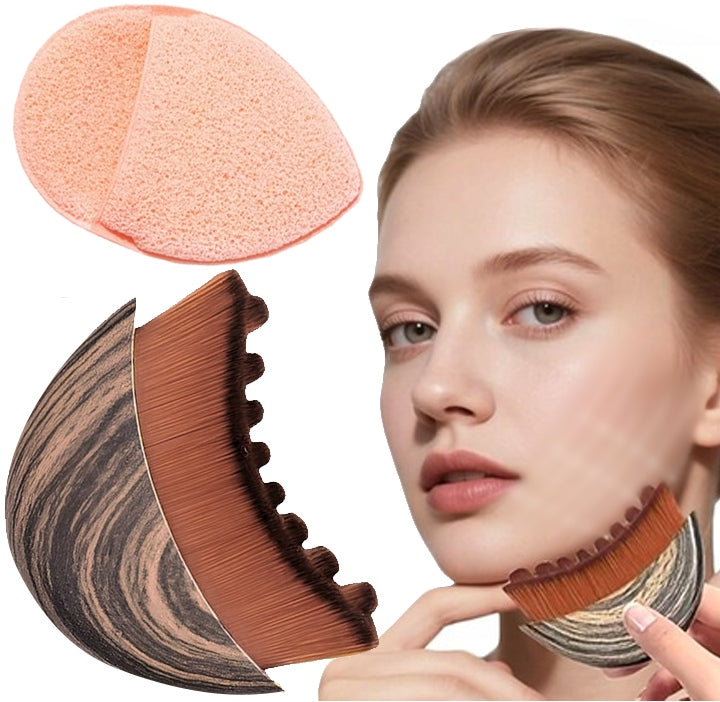 FACE AND NECK MASSAGE BRUSH MASSAGE DRAINAGE LYMPHATIC DRY MASSAGER