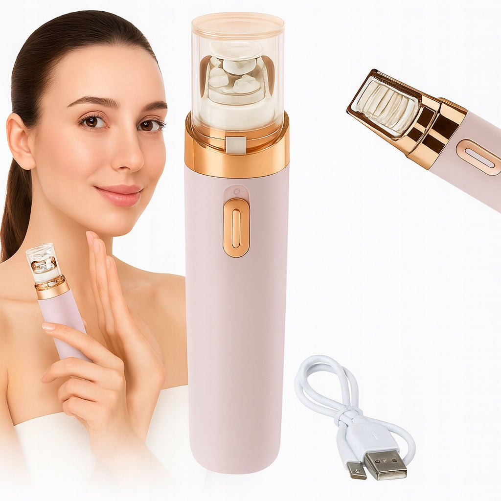 FACE EPILATOR SAFE FOR SENSITIVE SKIN ANTIBACTERIAL USB Packaging status original