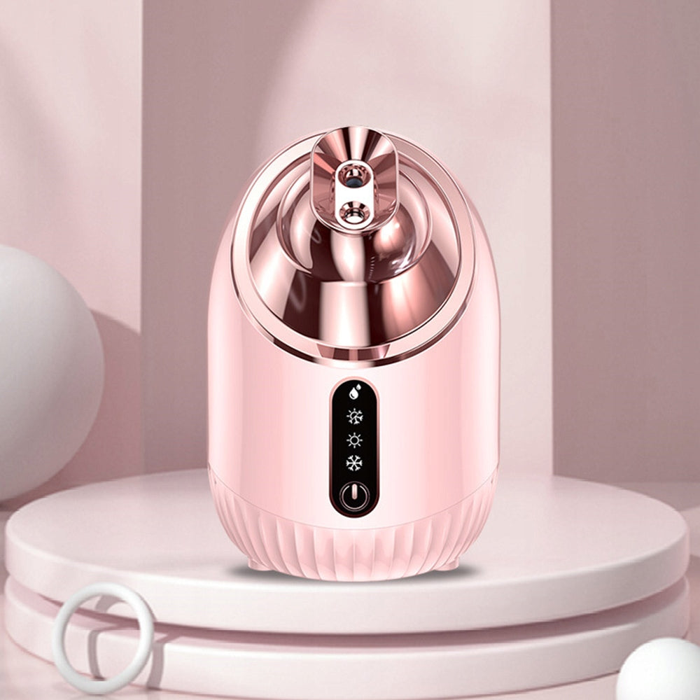 FACE HUMIDIFIER ATOMIZER NANO MIST WATER SPRAY 3IN1 COLD HEAT