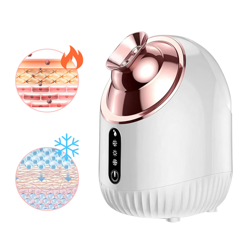 FACE HUMIDIFIER NANO SPRAY 3IN1 COLD AND WARM MIST WHITE DESIGN Medical device no