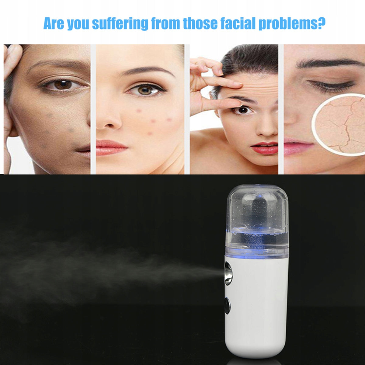 FACE MOISTURIZER NANO MIST SPRAYER Packaging status original