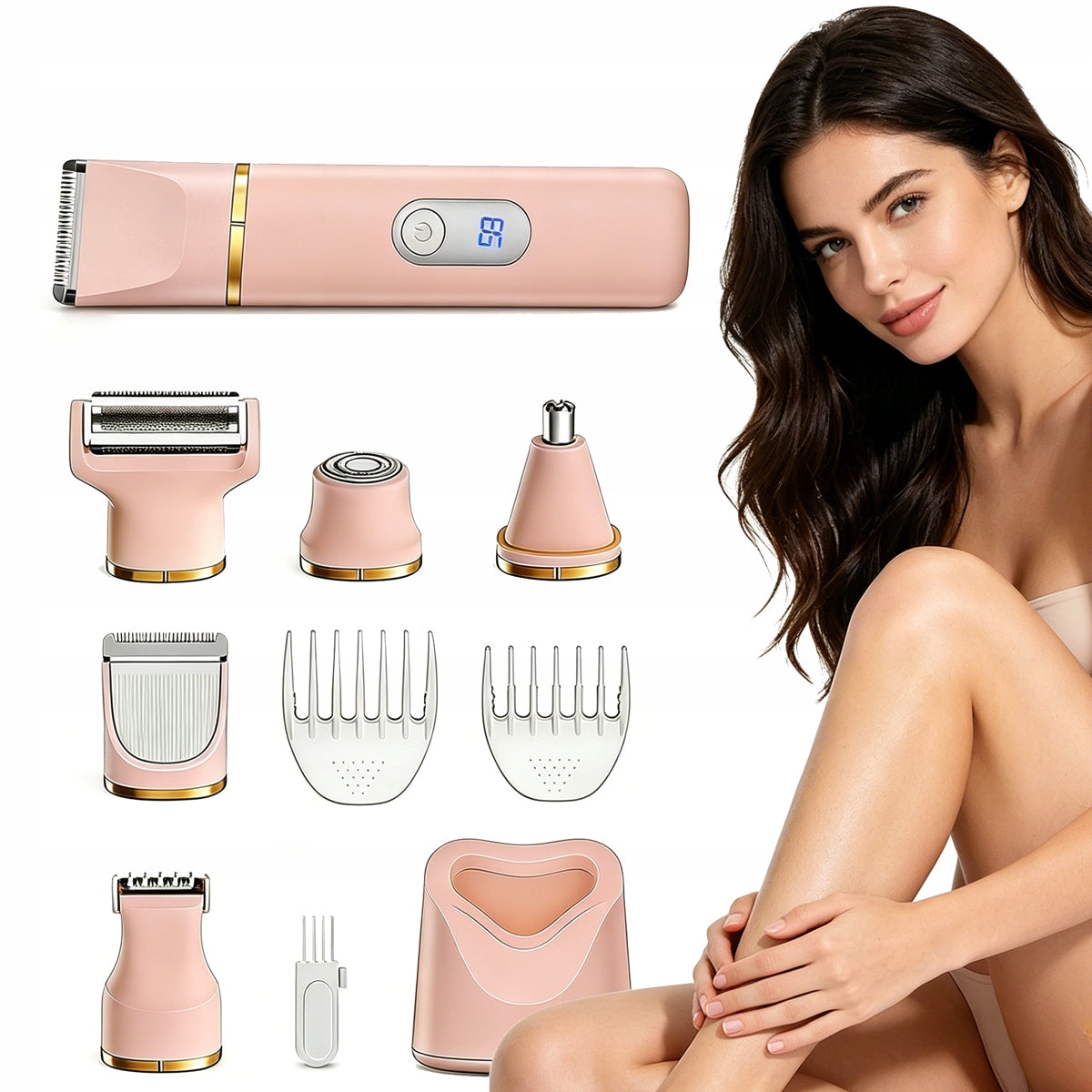 FACIAL HAIR REMOVAL DEVICE FOR WOMEN, FACE SHAVER