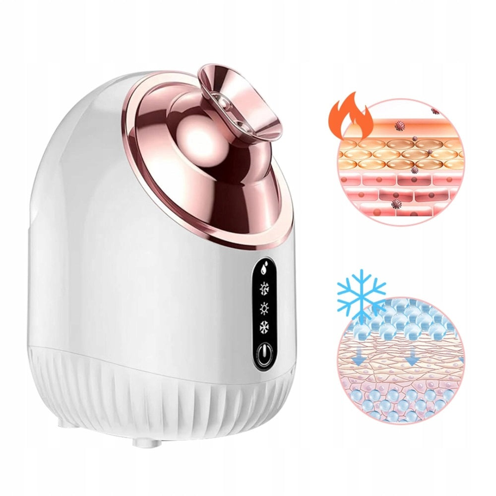 FACIAL HUMIDIFICATION DEVICE 3IN1 240ML MIST ADJUSTMENT WHITE Packaging status original
