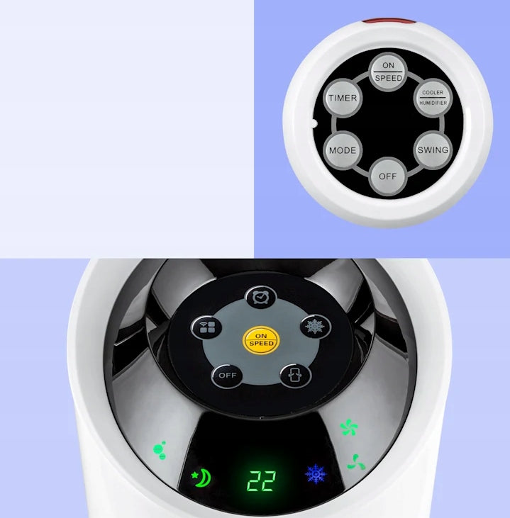 FAN AIR CONDITIONER HUMIDIFIER KLARSTEIN Control remote