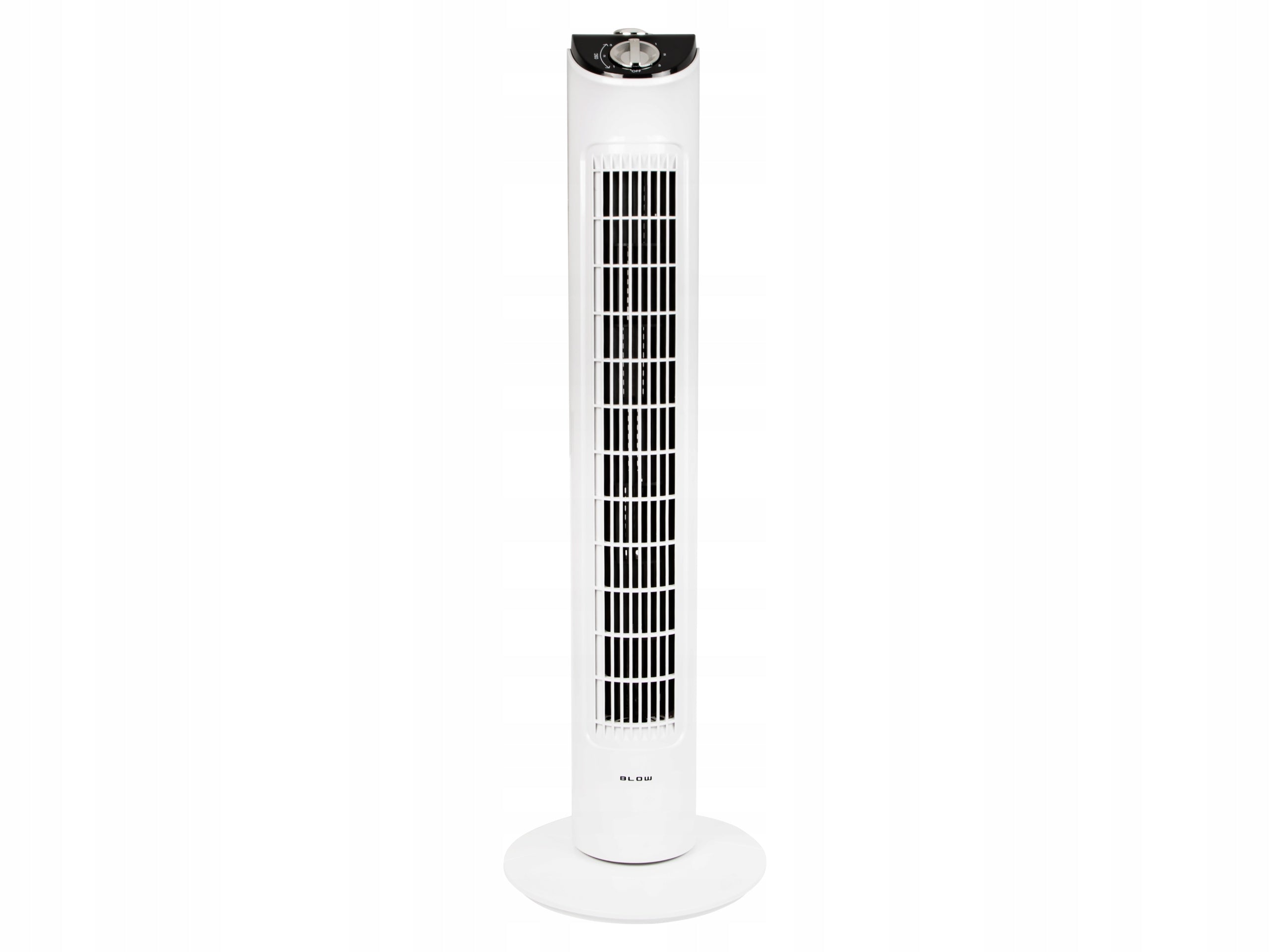 FAN COLUMN FAN FLOOR ADJUSTABLE TIMER 3 MODES OSCILLATION Dominant color white