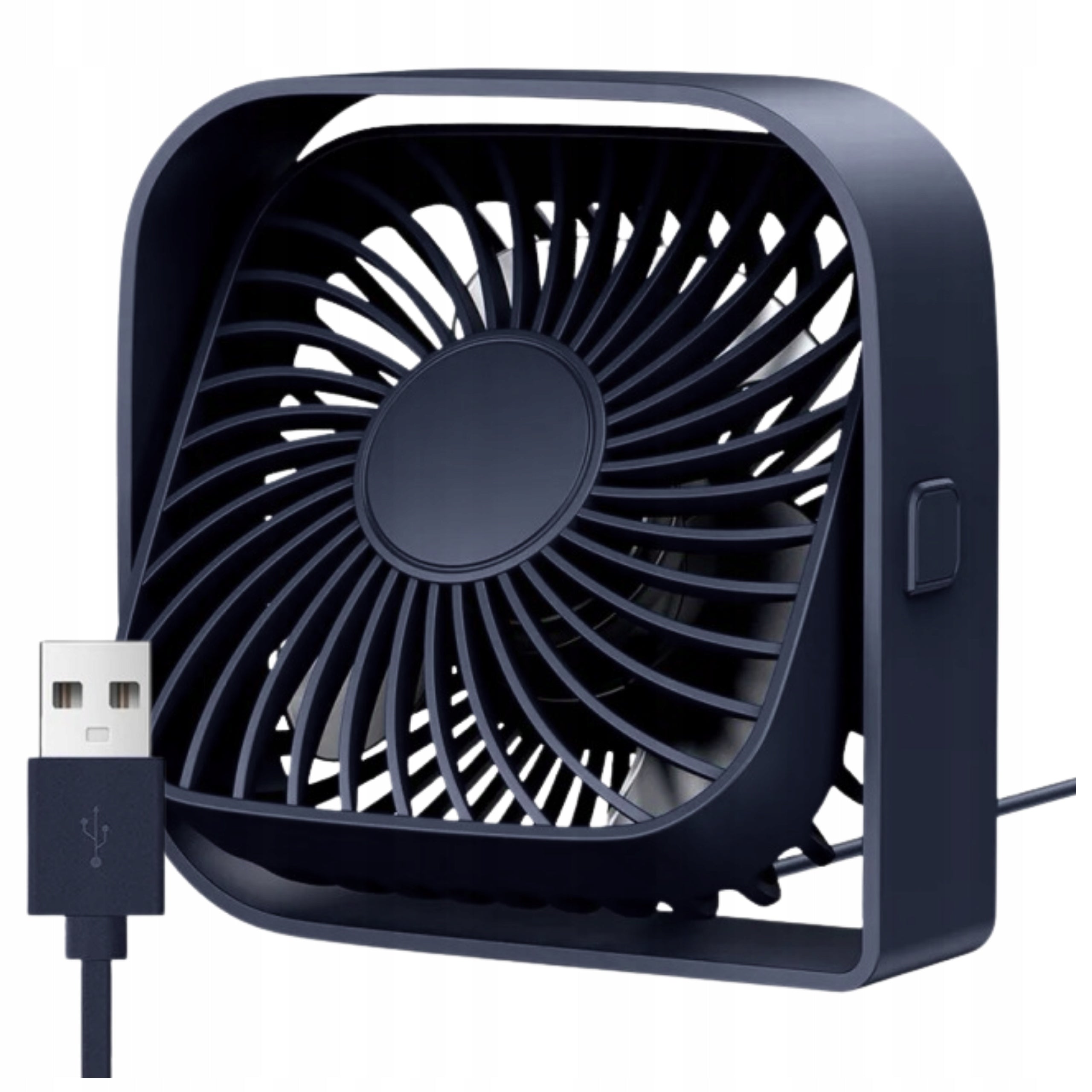 FAN DESK FAN USB FAN 3 MODES COOLING ADJUSTABLE BLUE Brand no brand