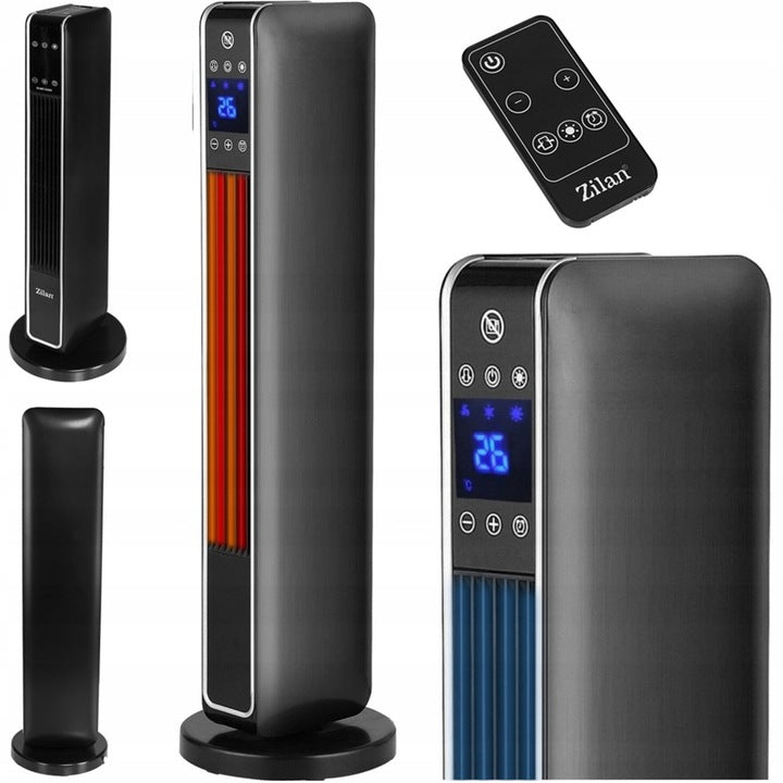 FAN ELECTRIC HEATER 2200W + REMOTE CONTROL
