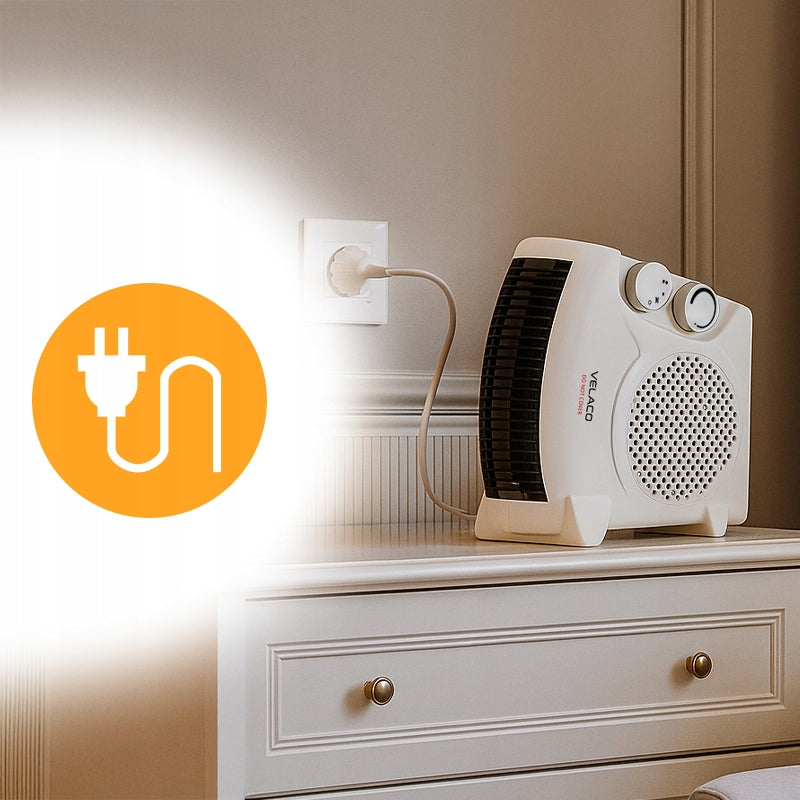 FAN ELECTRIC HEATER ELECTRIC FARELKA CUMBRA 2000 WATT Manufacturer code 5905186115249