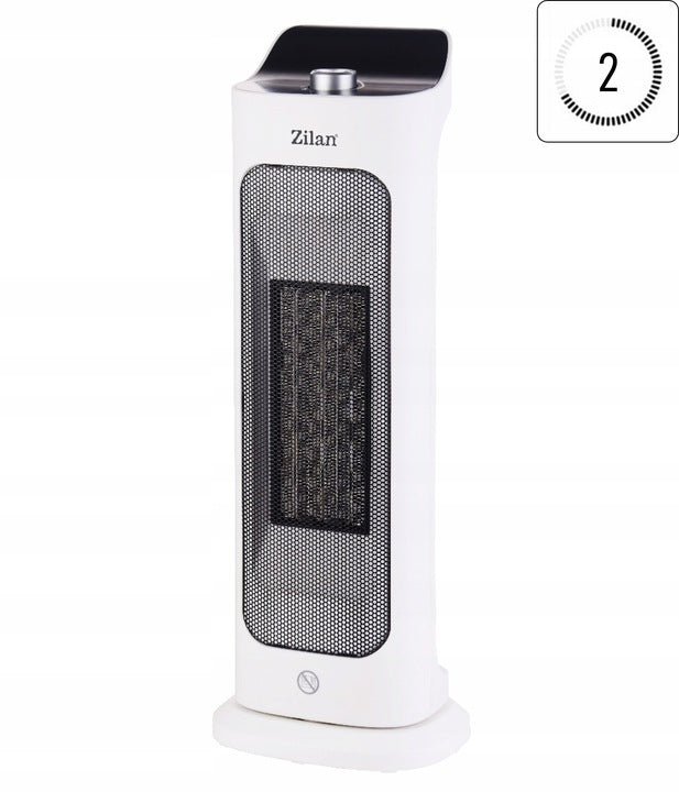 FAN HEATER ELECTRIC CERAMIC OSCILLATION 2000W Brand Zilan